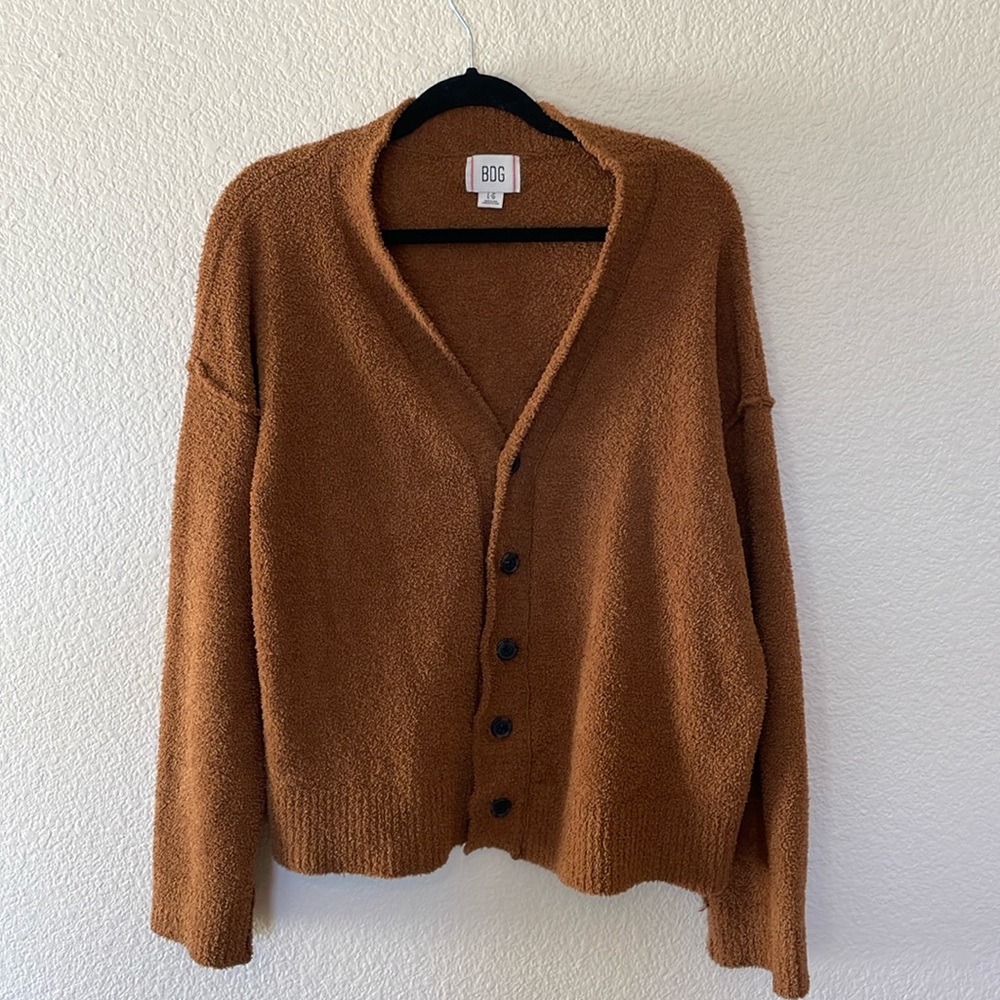 BDG Brown Waterloo Cardigan - Like New